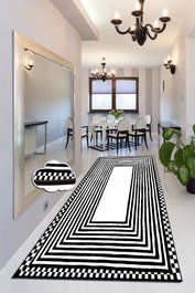 Conceptum Colm Alfombra de Pasillo Crudo 80 x 200 cm